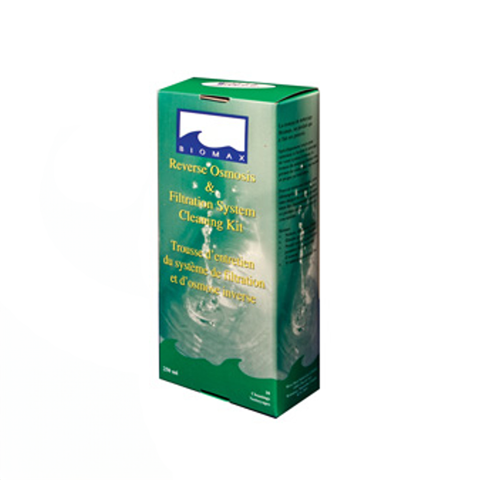 Biomax RO & Filtration System Cleaning Kit
