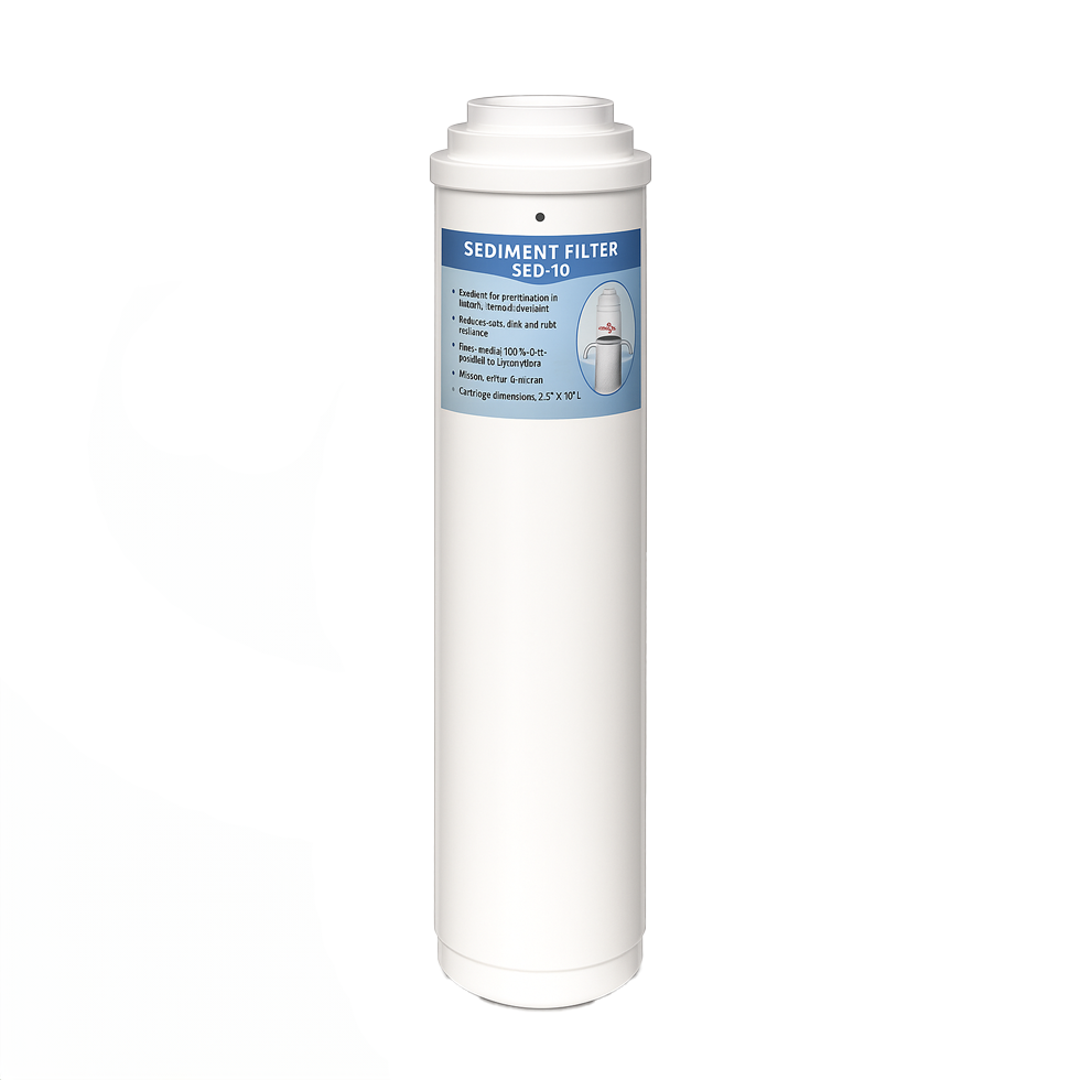 Aqua Flo 10" SED-10 Sediment Filter (475 Q Series)