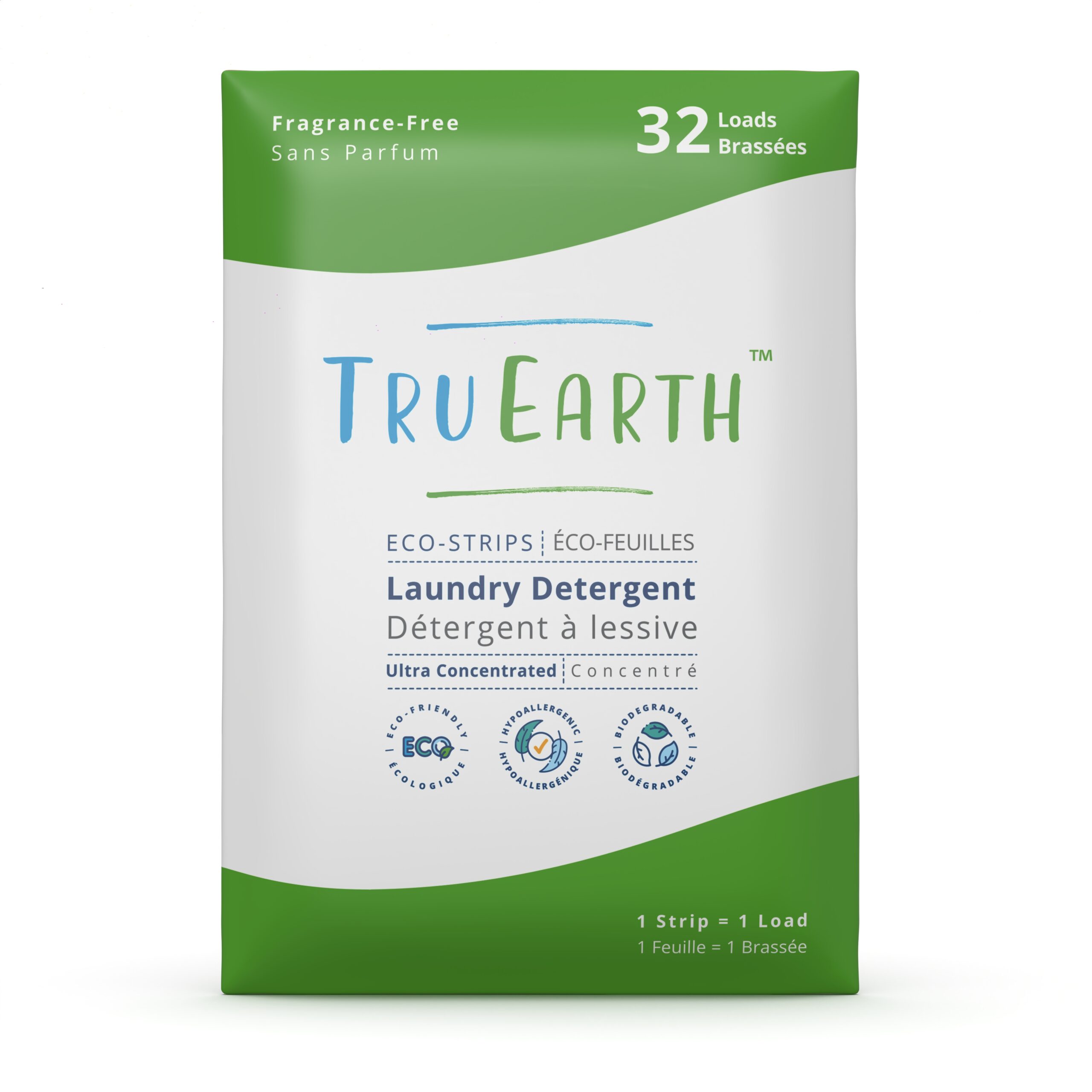 Tru Earth Laundry Detergent - Fragrance Free