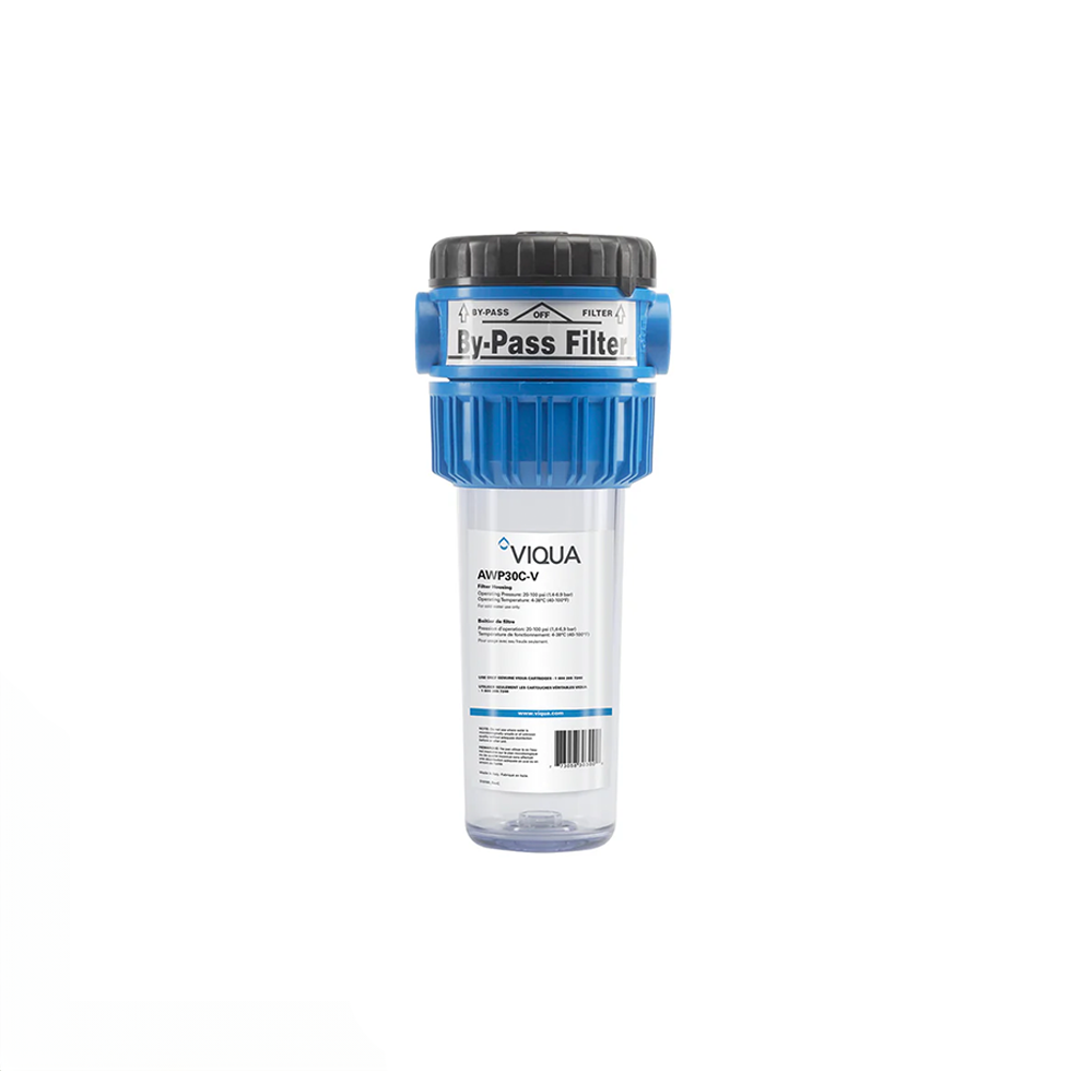 VIQUA AWP30C-V Clear Housing – 10" (Valve-in-Head)