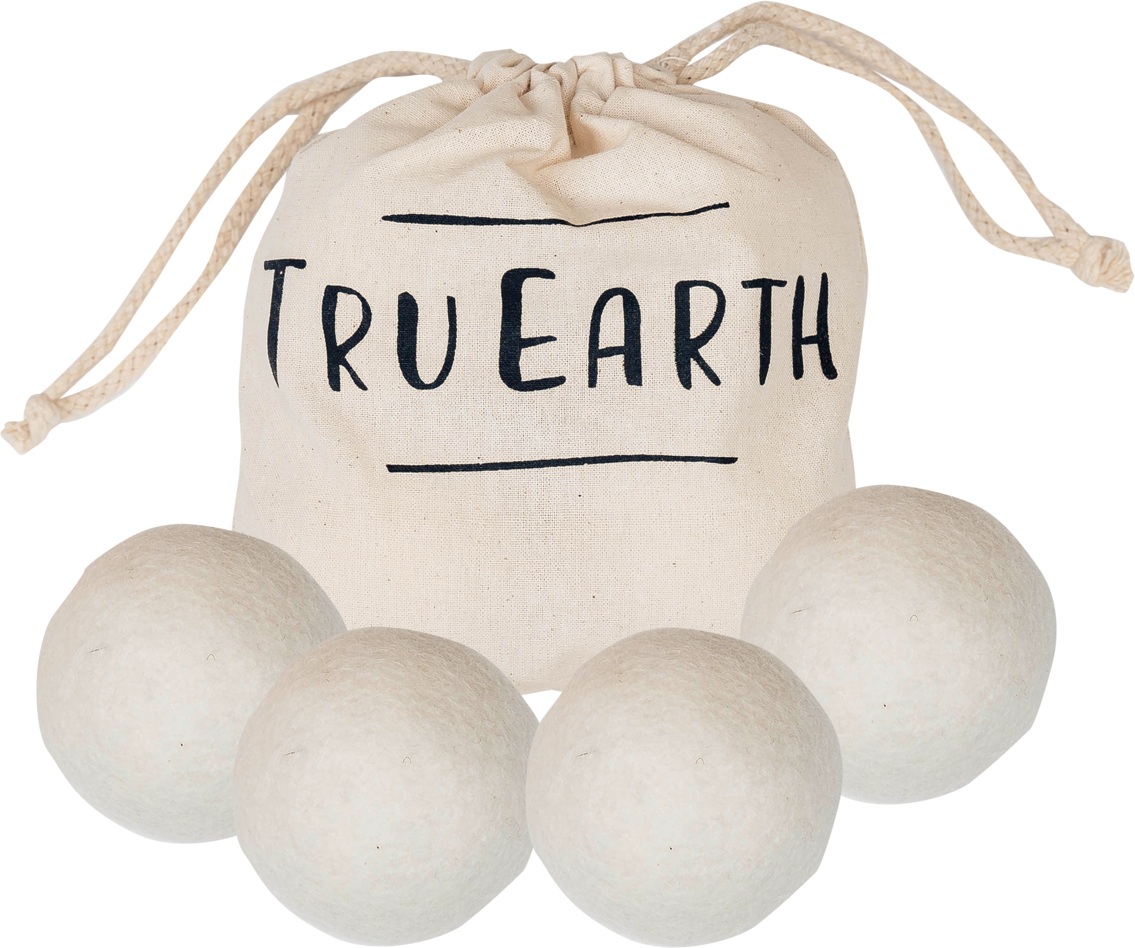 Tru Earth Wool Dryer Balls, 4Pk