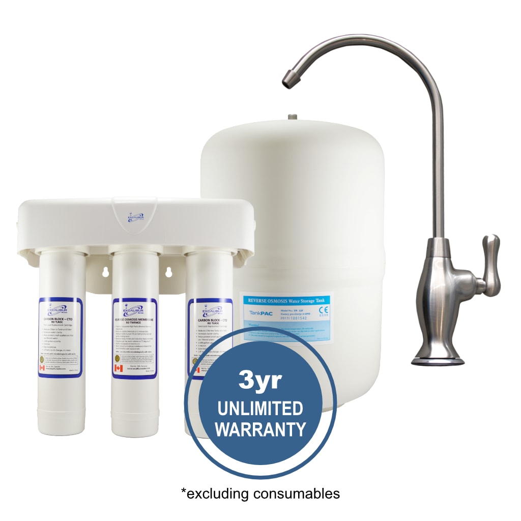 Excalibur 3 Stage Value Reverse Osmosis System
