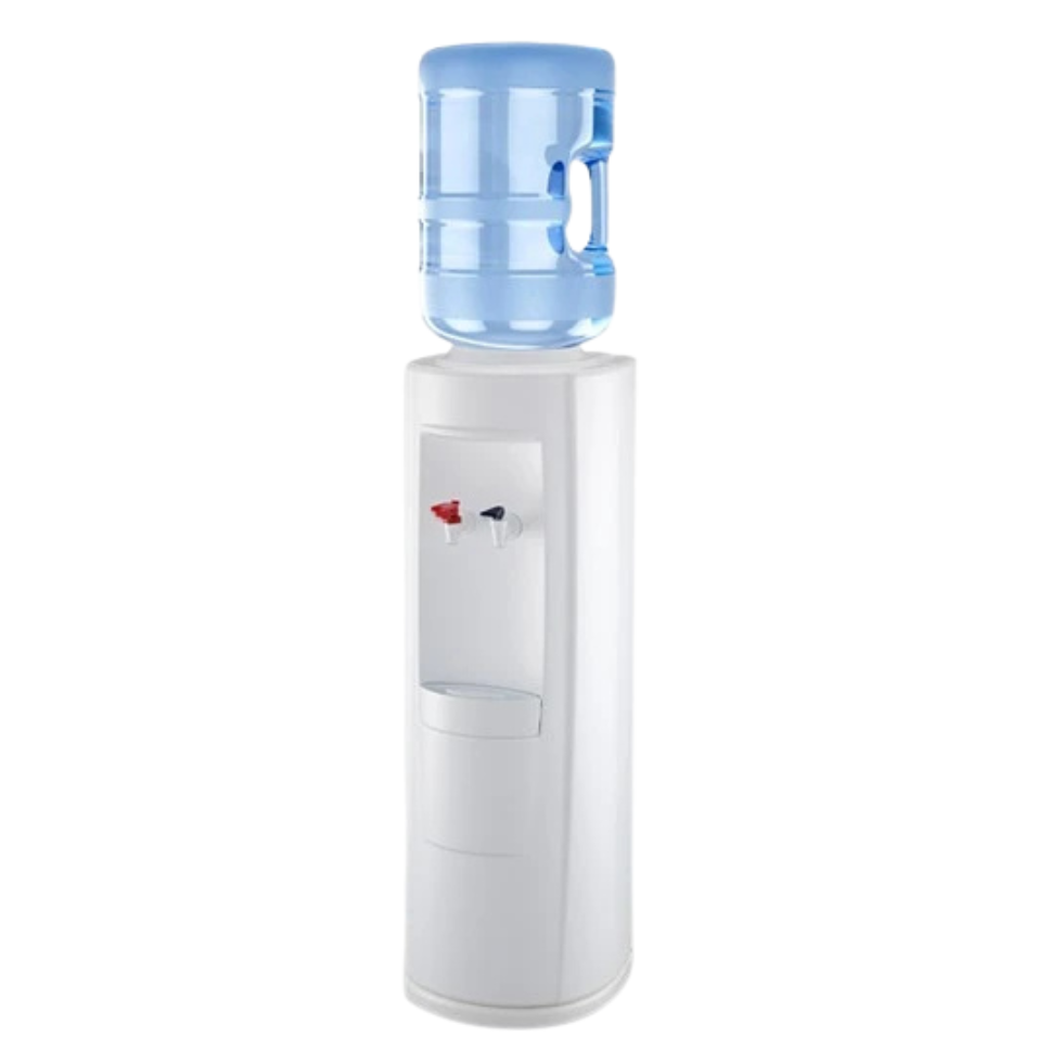 TopWave Bottle Water Cooler, Hot & Cold - WHITE
