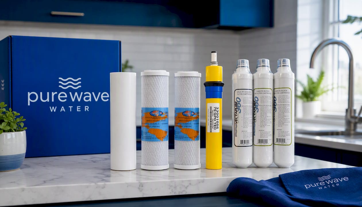 Reverse Osmosis 3 Pack Filters