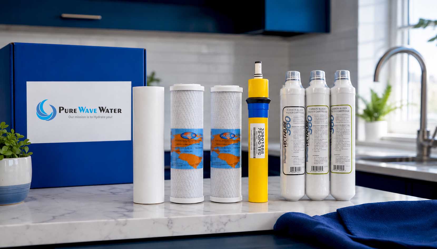 Reverse Osmosis 3 Pack Filters