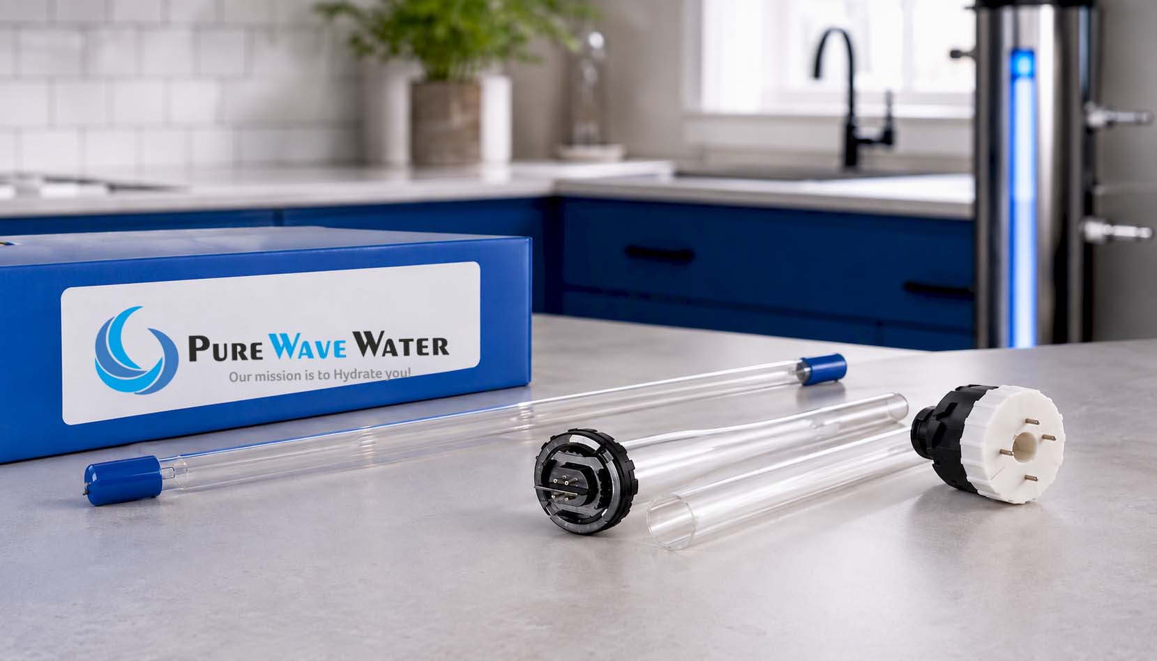 UV lamp replacement parts in Georgetown Ontario from Pure Wave Water