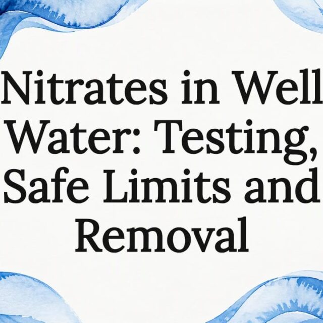 Nitrate well water article title card