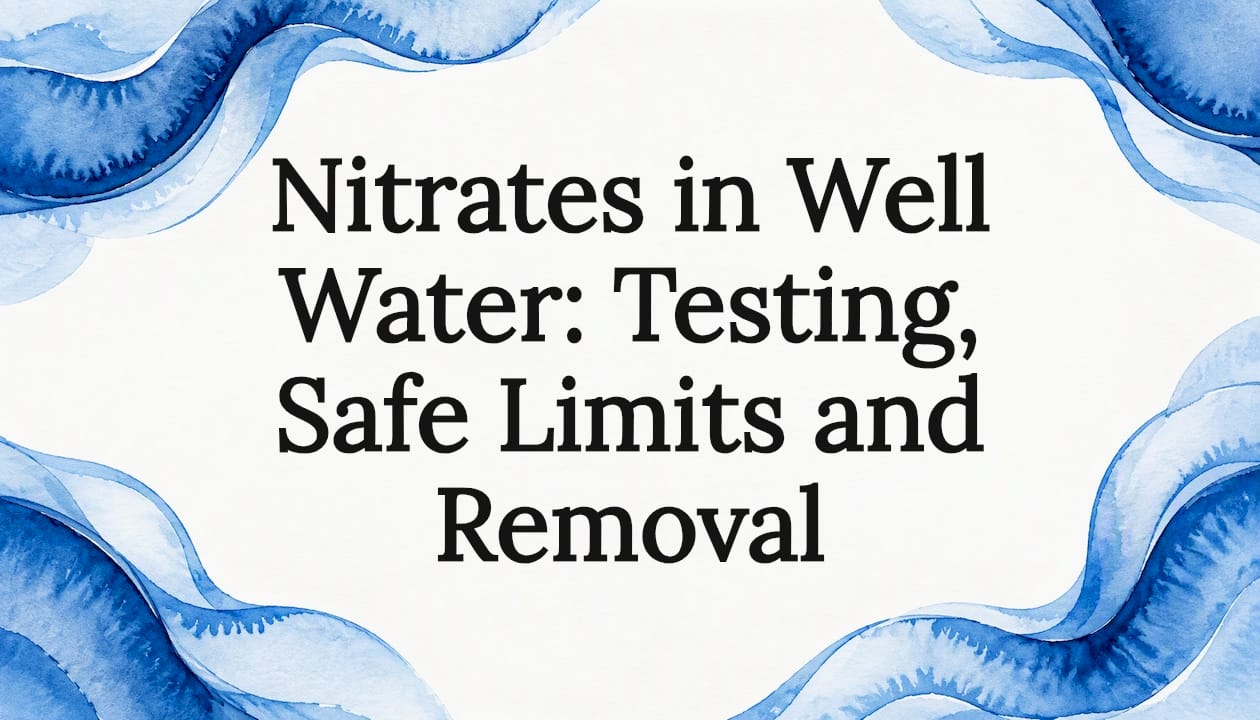 Nitrate well water article title card